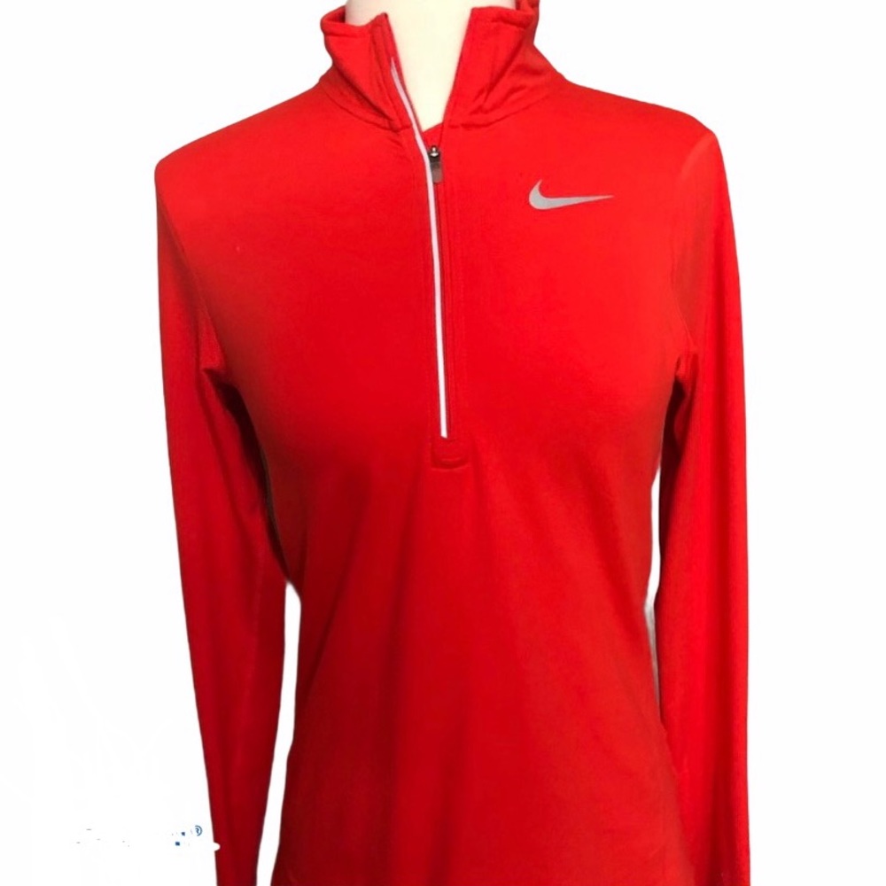 Nike mid zip shirt